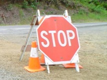 Folding Stop Sign