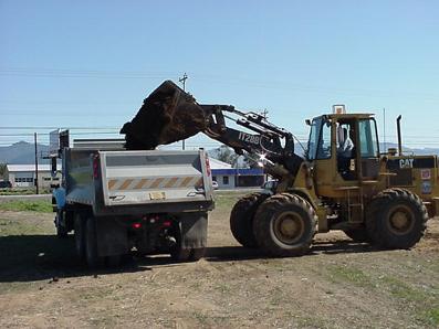 This is a picture of some of the equipment the shop maintains.